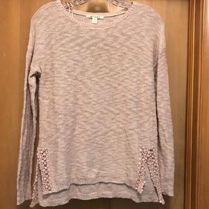 Boutique Lightweight Pink Sweater